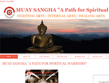 Tablet Screenshot of muaysangha.com